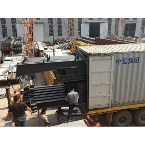 Quality Single Slope Prefab Steel Construction for sale