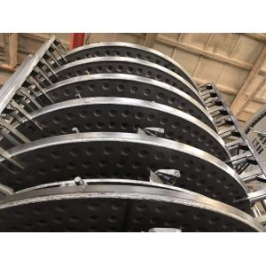 Continuous Vacuum Plate dryer machine Touch Screen Feature Explosion Proof