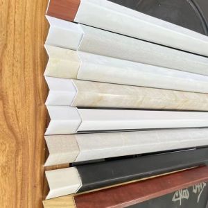 Quality Length 3m 4m 5.4m WPC Square Corner Products Embossing for sale