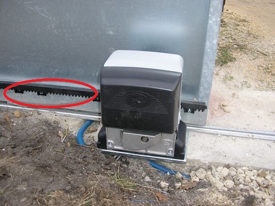 1000 X 12 X 30 Mm Sliding Gate Rack Iron Automatic Sliding Gate Steel Rack Nylon