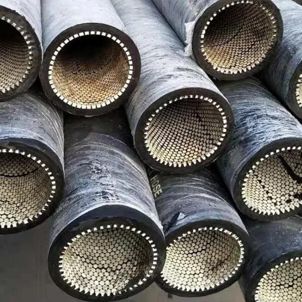 South Africa Mining Ceramic Lined Hose Black with Clamps Coupling
