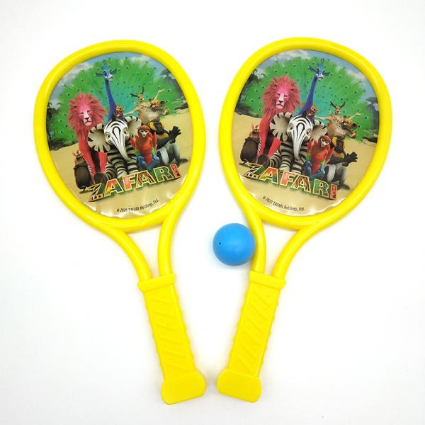 Promotional Plastic Toys Set Cartoon Racket For Parent Child Outdoor Activities
