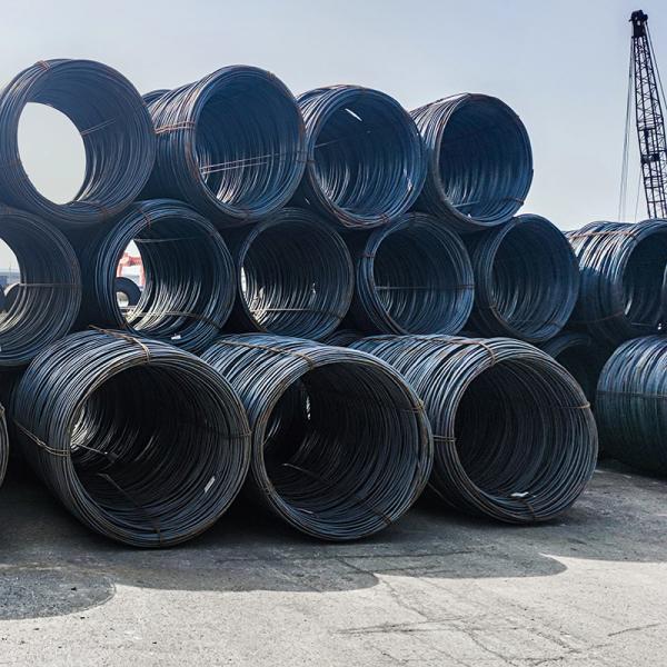 Buy SAE 1018 1020 1022 Carbon Steel Hot Rolled Alloy Steel Wire Rod 5.5mm 6.5mm at wholesale prices
