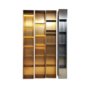 Convenient Brushed Surface Finish Stainless Steel Shower Niche with Recessed