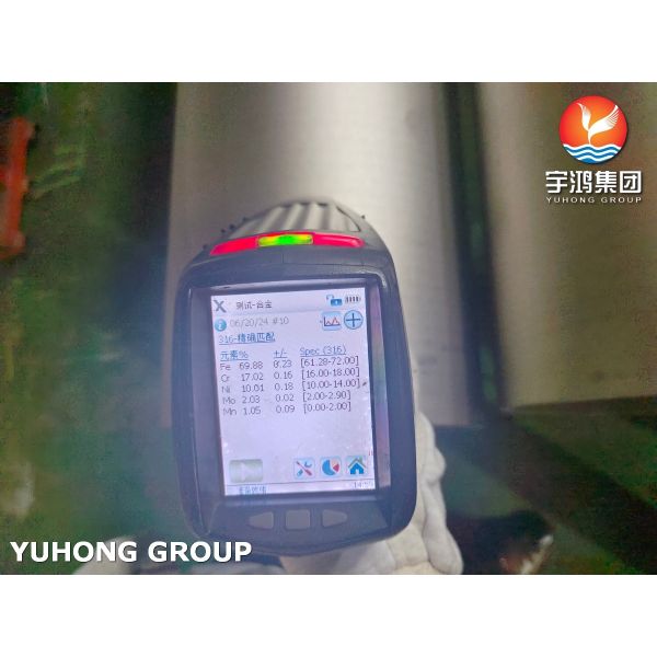 ASTM A312 TP316L Stainless Steel Seamless Pipe for Oil Gas Petrochemical Refinery Application