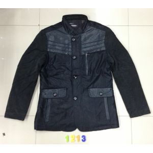 1213 Men's pu fashion jacket coat stock