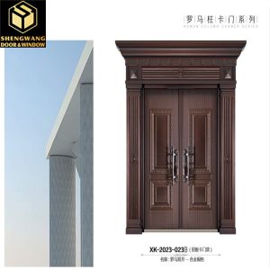 Hotel Aluminum Entrance Door With Scratch Resistant Aesthetics And Aluminum