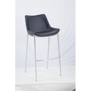 China Brushed Stainless Steel Counter Stool on sale