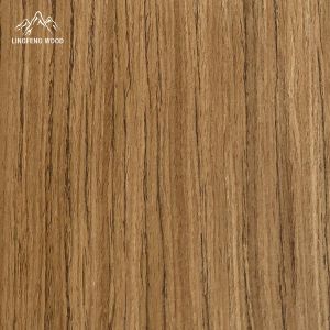 0.4mm Engineered Teak Veneer Natural Teak Color For Furniture Design