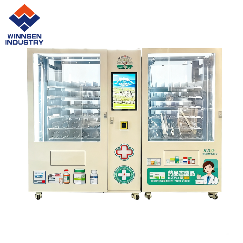 Smart Refrigerated Medicine Vending Machine With Touch Screen And Smart
