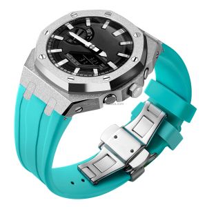 Stainless Steel Watch Case And Band For Casio Ga2100 G Shock Replacement Mod