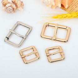 Backpack Gold Square Belt Buckle Antiwear ISO9001