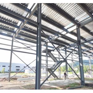 Commercial Prefabricated Steel Building Structure Metal Shed Warehouse