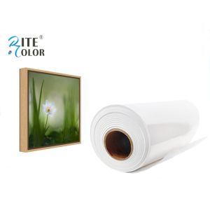 Bright White Resin Coated Photo Paper Satin Inkjet For Photographic Printing