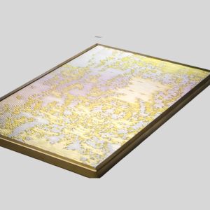 Decorative Metal Mesh Laminated Glass 4+4mm 5+5mm 6+6mm 8+8mm 10+10mm Thickness