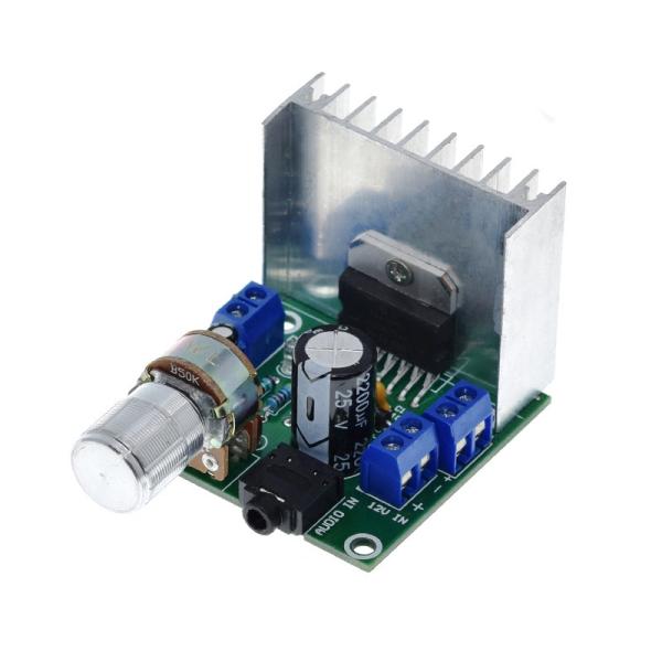 TDA7297 12V Double Channel Power Amplifier Audio Board with Audio and Noise-Free