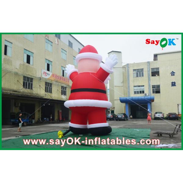 Outdoor Giant Inflatable Holiday Decorations Inflatables Santa Claus For Chrismas