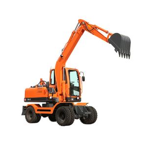 China Hydraulic Wheel Digger With Yuchai Supercharged Engine And Plunger Pump on sale