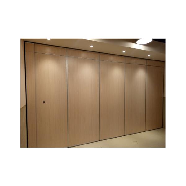 Sound Proofing Foldable Movable Partition Walls For Conference Room / Hotel