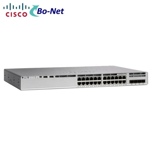 Network Essentials Uplink Used Cisco Gigabit Switch C9200L-24P-4G-E Catalyst