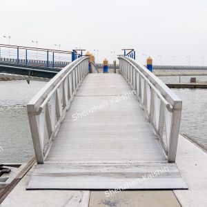 Customizable Aluminum Gangways Ramps Marina Floating Walkway Pontoon Yacht Club Floating Dock