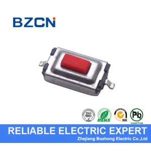 Quality Mini Micro SMD Tactile Switch / Momentary Push Button Switch 2 Pin Terminal for sale