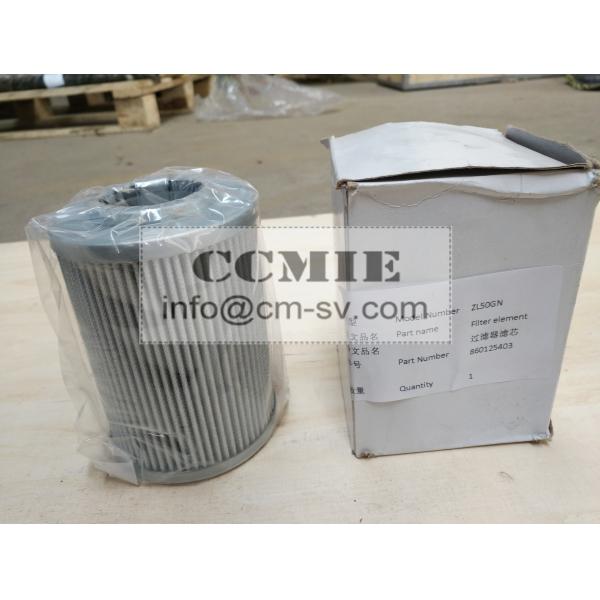 Durable XCMG Wheel Loader Spare Parts 860125403 Filter element for ZL50GN