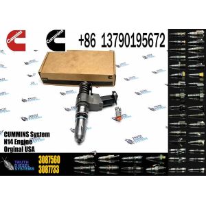 China New Fuel Injector 3076050 4307516 3087560 4384360 3411760 3411765 for Cummins N14 Injector Nozzle Diesel Engine Spare Parts on sale