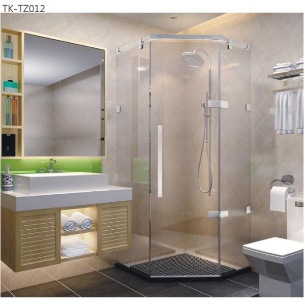 Smooth-Operating Glass Door Pivot Hinge Sets with Magnetic Catch Latch PSS/SSS Finish