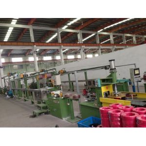 Flexible Wire Extruder Machine , Sheathed Wire Cable Extrusion Machine