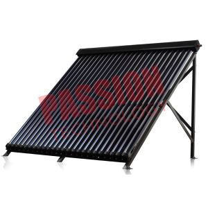 China CE Approved U Pipe Vacuum Tube Solar Collector Rooftop Flat Roof Assembly on sale