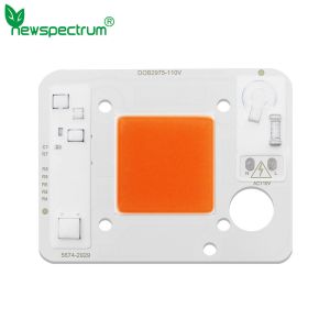 AC110V 50W LED Chip Pink ODM LED Module COB With Driver On Board