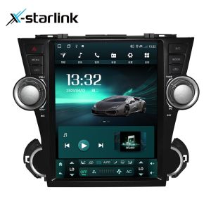 Multimedia 12.1 Inch Vertical Screen Car Stereo Radio For Toyota HIghlander