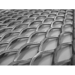 Heavy Duty Hot Dipped Galvanized Steel Expanded Metal Diamond Mesh For Safe