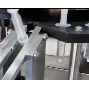 Automatic Plastic Disposable Prefilled Syringe Gel Filling Capping Machine