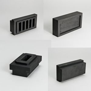 Customized Graphite Silver Molds Silver Ingot Molds Wear Resistance