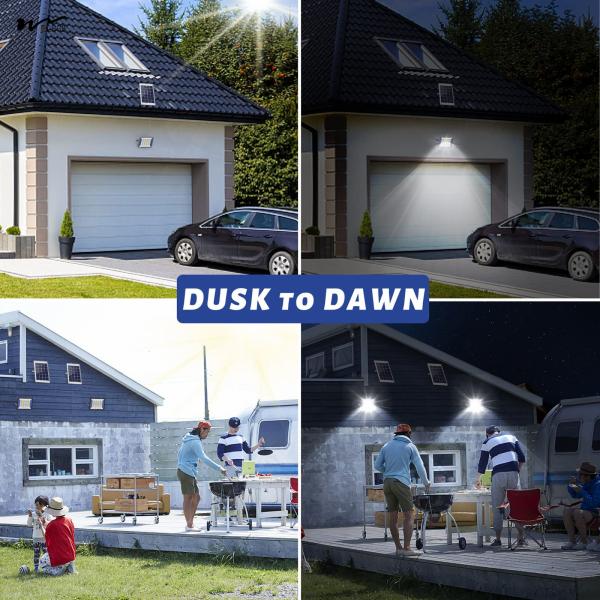 Solar Power Supply 200W Outdoor Solar Floodlight with Remote Control and IP65 Waterproof