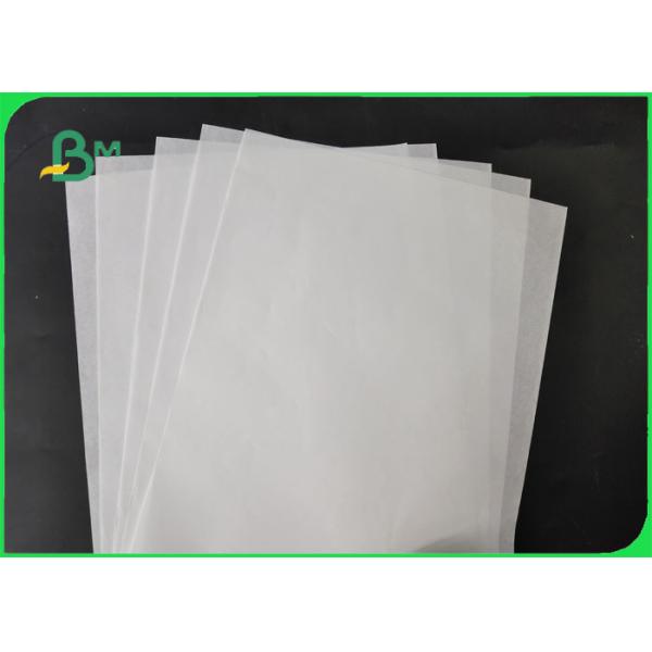 C1S White Paper 40GSM 50GSM C1S White Paper Rolls Greaseproof 1020MM For Packing Sugar