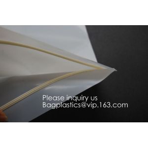 Biodegradable compostable Double Zipper Bag Ldpe Cartoon Zip lockk Bag With Logo