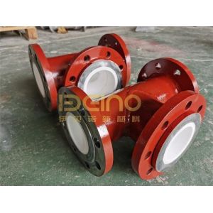 China Compositec Ceramic Lined Steel Pipe Mechanical Shock Resistance on sale