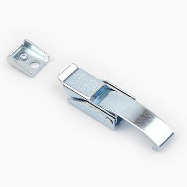 Buy Mini Spring Carbon Steel Hasp Lockable Draw Latch 50mm*13mm at wholesale prices