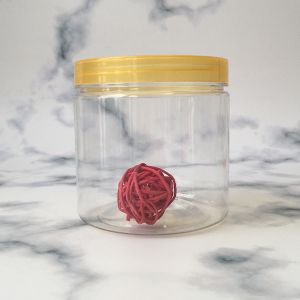Customizable Plastic Storage Jars With Airtight Aluminum Foil Lids