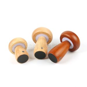 Custom Wooden Mushroom Lamp, Night Light for Birthday Gifts