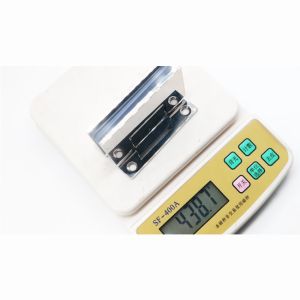 Chrome Finish Glass Hinges and Clamps for Heavy Duty Frameless Bathroom