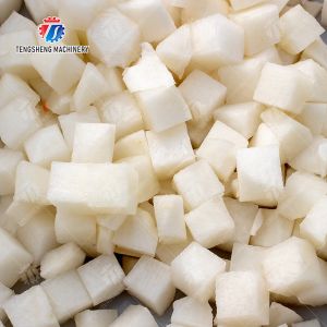 Double head vegetable cutting machine Onions Saiko persimmon papaya Potato