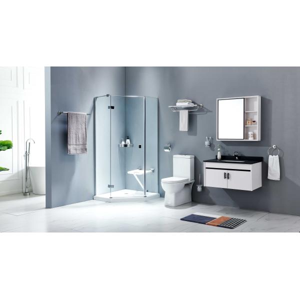 OEM Contemporary Bathroom Fittings Sus304 Stainless Steel 12 Piece Bathroom Set Wall Mounted