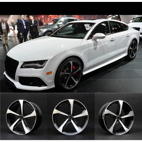 Machined Face Car Wheel Rims Aluminum Alloy 19 Inch 5 X 112