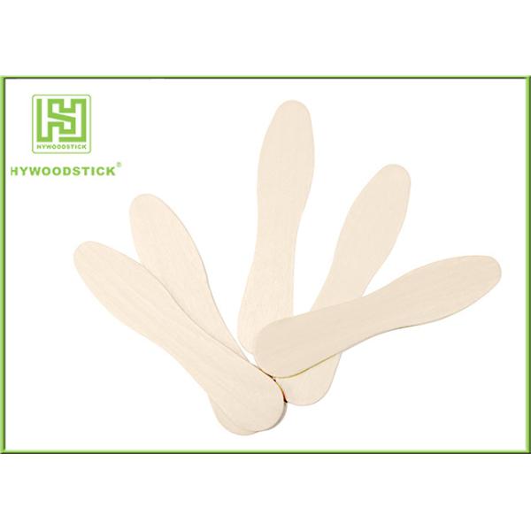 Buy Biodegradable Flat Edge Personalized Wooden Ice Cream Spoons Eco - Friendly at wholesale prices