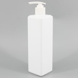 China White 28mm HDPE 550ml Large Pump Bottle on sale