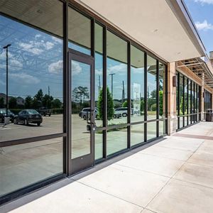 Australian Standard Aluminum French Door Minimalist Design Exterior Double